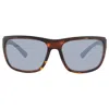 Revo Remus Graphite Polarized Square Unisex Sunglasses Re 1023 02 Gy 62 In Brown