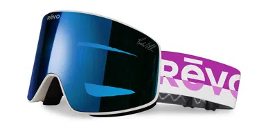 Revo Rg 7030 Piste 09pbl Men's Sunglasses White Size 99