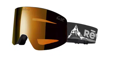 Revo Rg 7033 Whiteout 01pog Men's Sunglasses Black Size 99