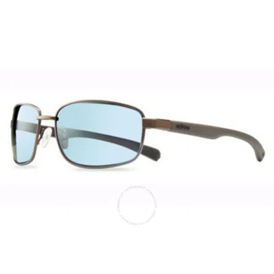 Revo Shotshell Blue Water Polarized Rectangular Men's Sunglasses Re 1017 02 Bl 60