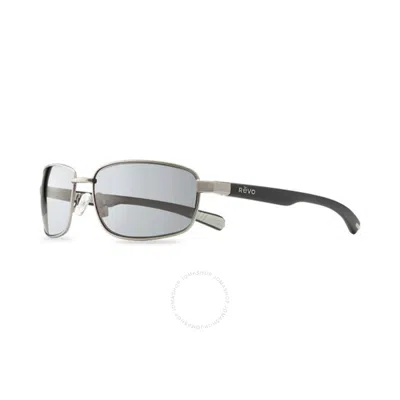 Revo Shotshell Graohite Polarized Rectangular Men's Sunglasses Re 1017 00 Gy 60 In Black