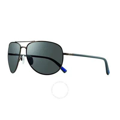 Revo Tarquin Graphite Polarized Pilot Unisex Sunglasses Re 1083 00 Gy 61 In Black