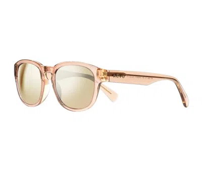 Revo Unisex Zinger Ii Polarized Sunglasses In Chrome/champagne In Neutral