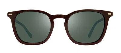 Revo Watson Re 1129 12 Sg50 Square Polarized Sunglasses In Green