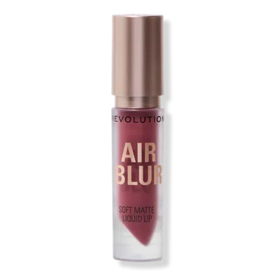 Revolution Beauty Air Blur Matte Liquid Lipstick - Black Cherry In Burgundy