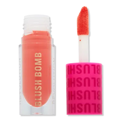 Revolution Beauty Blush Bomb Cream Blusher - Glam Orange