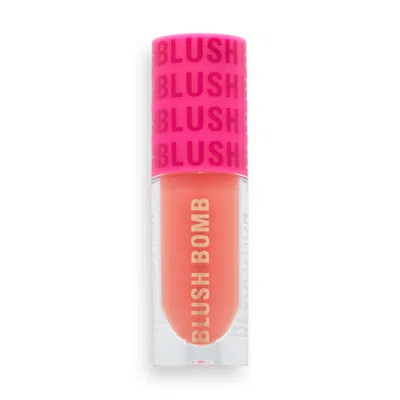 Revolution Beauty Blush Bomb Cream Blusher (various Shades) - Glam Orange In White