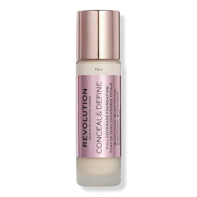 Revolution Beauty Conceal & Define Full Coverage Foundation - F0.2