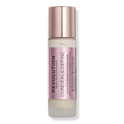 Revolution Beauty Conceal & Define Full Coverage Foundation - F0.3