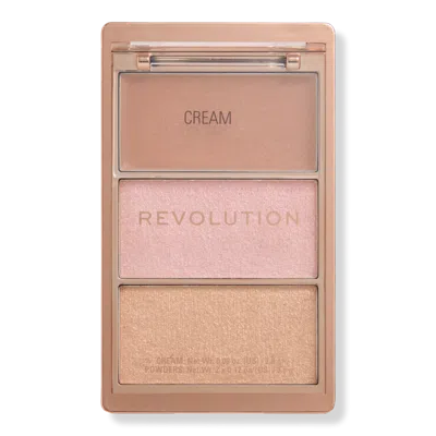 Revolution Beauty Highlight Icon Palette - Molten Bronze