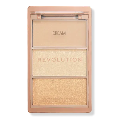 Revolution Beauty Highlight Icon Palette - Rose Glow In Multi