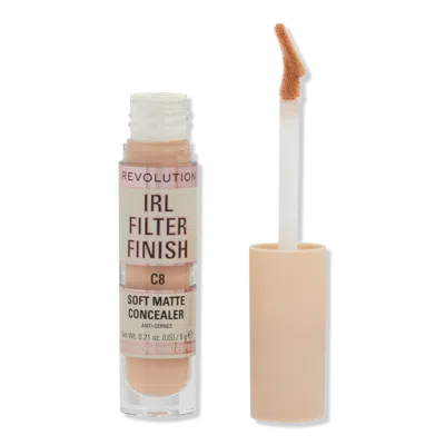 Revolution Beauty Irl Filter Finish Concealer - C8 In Gray