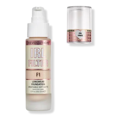 Revolution Beauty Irl Filter Longwear Foundation - F1