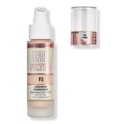 Revolution Beauty Irl Filter Longwear Foundation - F2