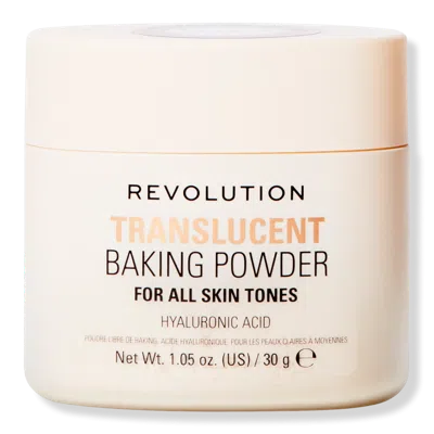 Revolution Beauty Loose Baking Powder - Translucent In Transparent