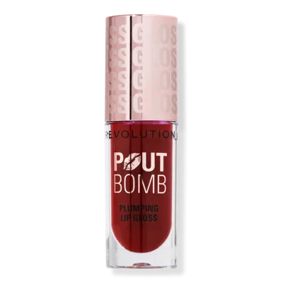 Revolution Beauty Pout Bomb Plumping Gloss - Jelly Berry Mauve