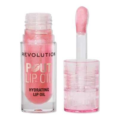 Revolution Beauty Pout Lip Oil - Glam Pink Shimmer