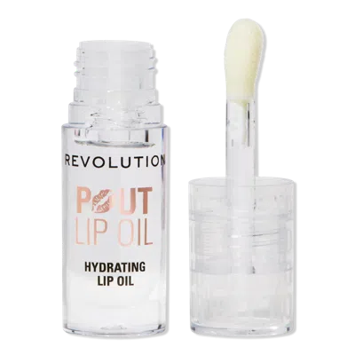 Revolution Beauty Pout Lip Oil - Lychee Clear