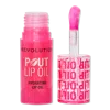 Revolution Beauty Pout Lip Oil - Watermelon Pink In Pink