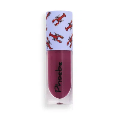 Revolution Beauty Revolution X Friends Pout Bomb Lip Gloss - Phoebe In Pink