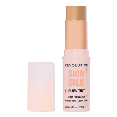 Revolution Beauty Skin Silk Glow Tint Sheer Foundation Stick - Medium Tan Warm In Multi
