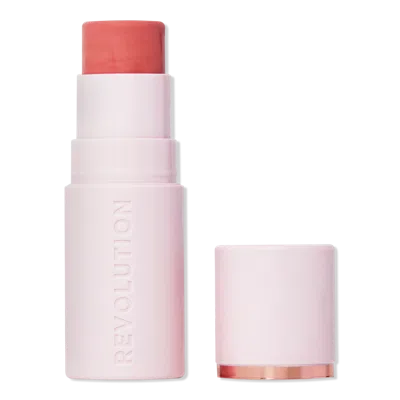 Revolution Beauty Skin Silk Marble Blush Stick - Peachy Pink