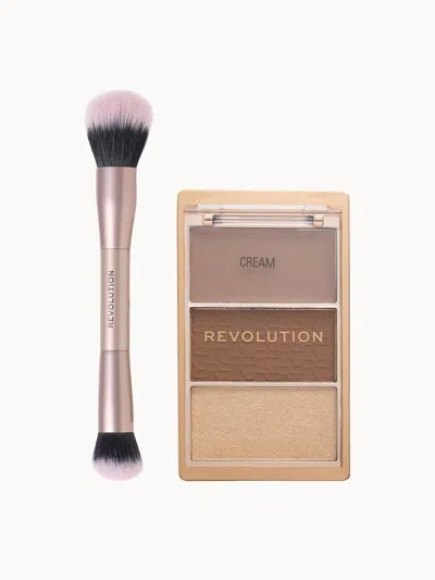 Revolution Brush And Bronzer Duo