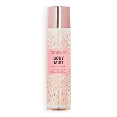 Revolution Festive Allure Body Mist 100ml In White