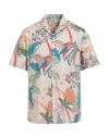 Revolution Man Shirt Blush Size L Organic Cotton In Multi