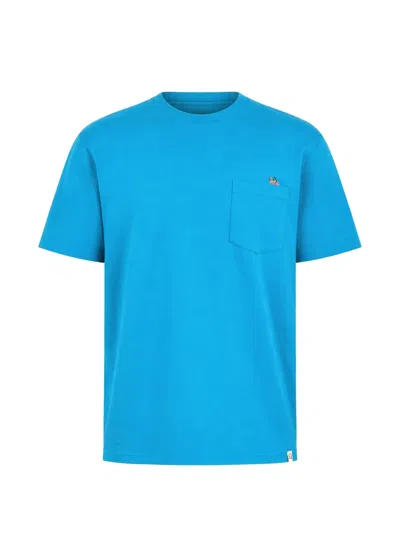 Revolution Now Chest Pocket T-shirt In Blue