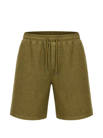 Revolution Now Drawstring-waist Shorts In Grün