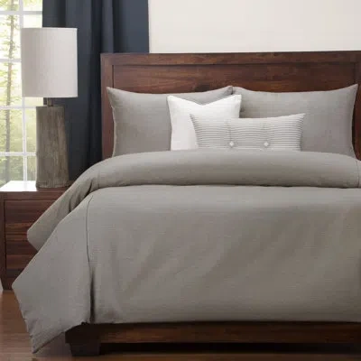 Revolution Plus Everlast Duvet Cover Set In Greige,off-white