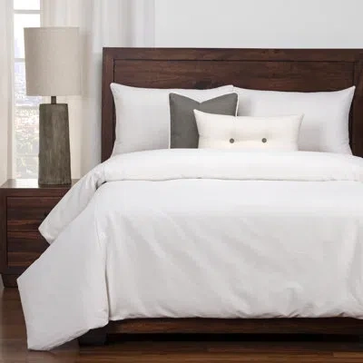 Revolution Plus Everlast Luxury Duvet Cover Set In White,gray