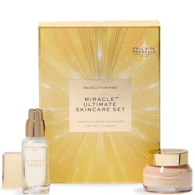 Revolution Pro Ultimate Miracle Skincare Gift Set In White