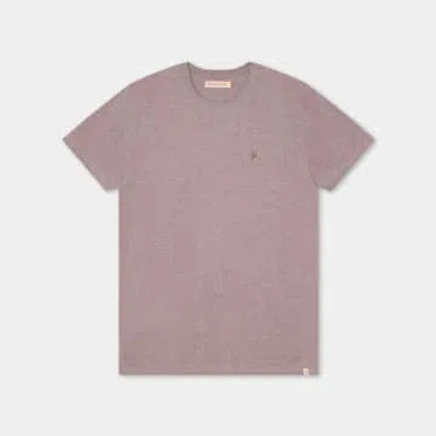 Revolution Purple Melange Regular T-shirt