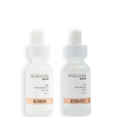 Revolution Skincare Niacinamide And Hyaluronic Acid Duo In White