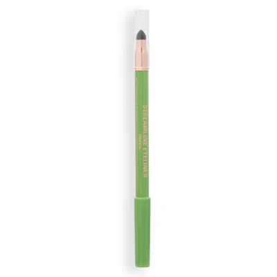 Revolution Streamline Waterline Eyeliner Pencil (various Shades) - Green