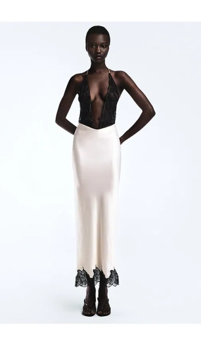 Revolve Los Angeles Alouette Maxi Dress In White