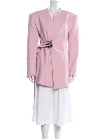 Pre-owned Revolve Los Angeles Blazer In Pink
