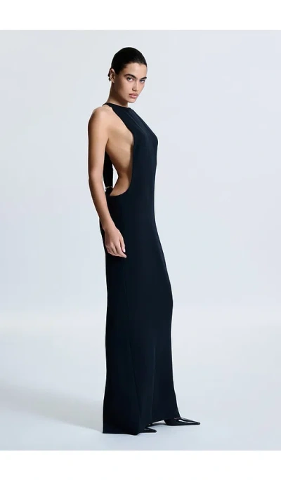 Revolve Los Angeles Carla Gown In Black