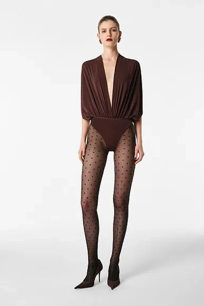 Revolve Los Angeles Chimere Bodysuit In Brown