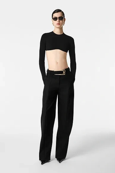 Revolve Los Angeles Jada Long Sleeve Top In Black