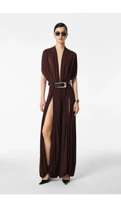 Revolve Los Angeles Kyrie Pant In Brown