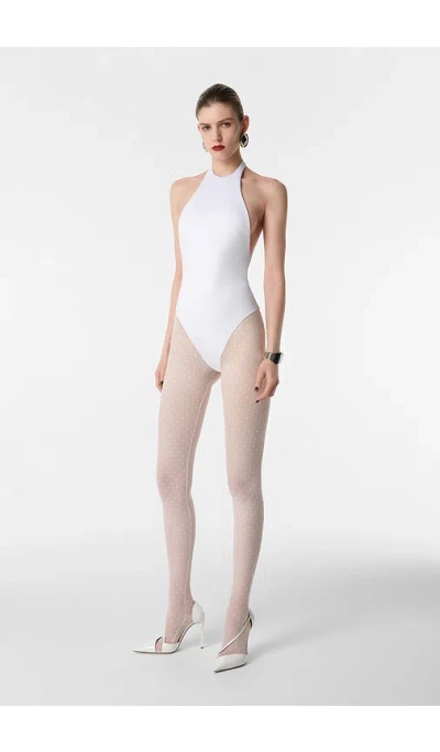 Revolve Los Angeles Leona Bodysuit In White
