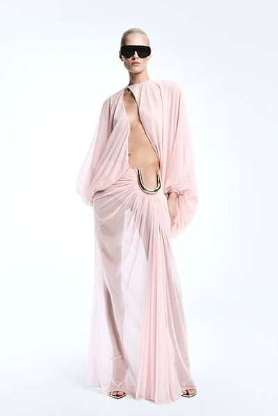 Revolve Los Angeles Leora Gown In Pink