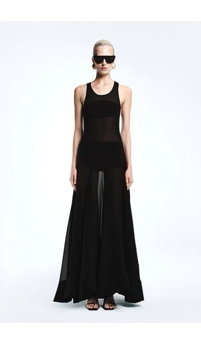 Revolve Los Angeles Lysandre Gown In Black