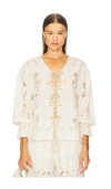 Revolve X Jj Embroidered Top In Neutral