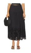Revolve X Jj Wrap Skirt In Black