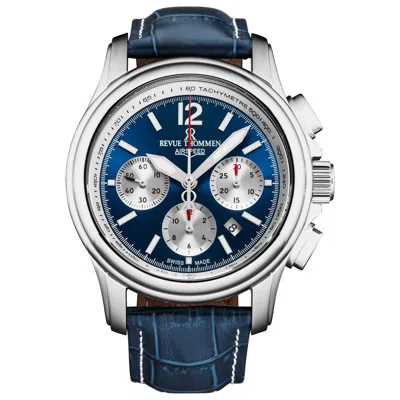 Revue Thommen Air Speed Men's Watch In Blue