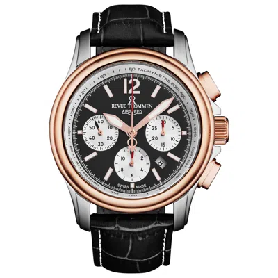 Revue Thommen Air Speed Men's Watch In Black